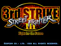 Street Fighter III 3rd Strike: Fight for the Future